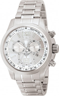 Invicta Men's 0078 Specialty Quartz Chronograph Silver Dial Watch
