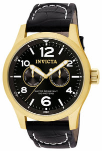 Invicta Men's 10491 I-Force Quartz Multifunction Black Dial Watch
