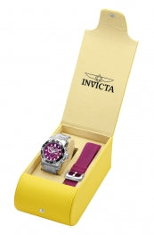 Invicta Men's 10577 Pro Diver Quartz Chronograph Burgundy Dial Watch