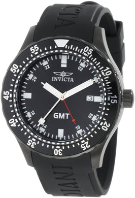Invicta Men's 11258 Specialty Quartz GMT Black Dial Watch