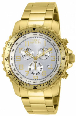 Invicta Men's 11369 Specialty Quartz Chronograph Silver Dial Watch