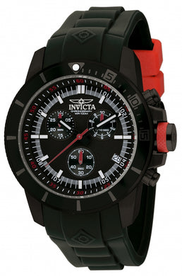 Invicta Men's 11747 Pro Diver Quartz Chronograph Black Dial Watch