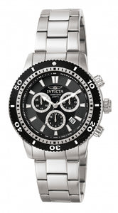 Invicta Men's 1203 Specialty Quartz Chronograph Black Dial Watch