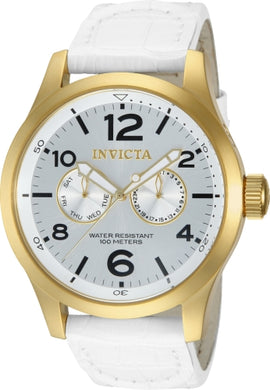 Invicta Men's 12174 Specialty Quartz 3 Hand Silver Dial Watch