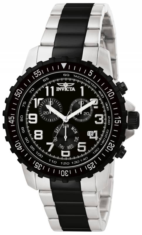 Invicta Men's 1326 Specialty Quartz Chronograph Black Dial Watch