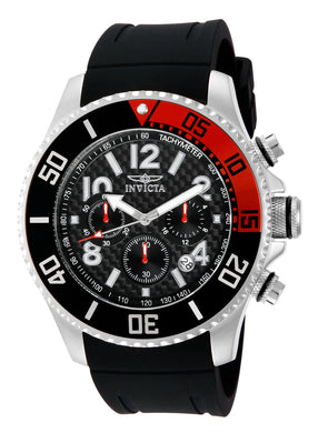 Invicta Men's 13727 Pro Diver Quartz Chronograph Black Dial Watch