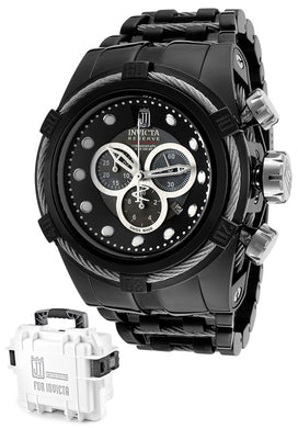 Invicta Men's 14425 Jason Taylor Quartz Chronograph , Black Dial Watch