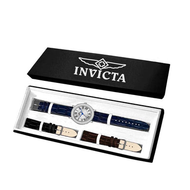 Invicta Men's 14857 Specialty Quartz 3 Hand Silver Dial Watch