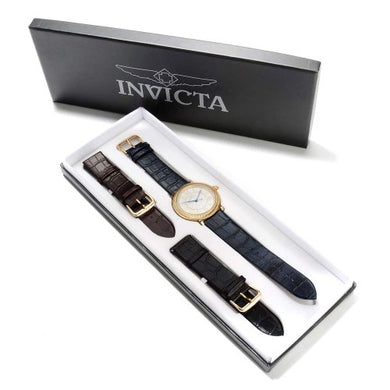 Invicta Men's 14858 Specialty Quartz 3 Hand Silver Dial Watch