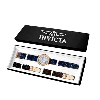 Invicta Men's 14859 Specialty Quartz 3 Hand Silver Dial Watch