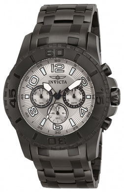 Invicta Men's 15024 Pro Diver Quartz Chronograph Grey Dial Watch