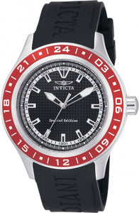 Invicta Men's 15227 Specialty Quartz 3 Hand Black Dial Watch