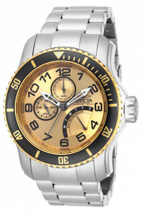 Invicta Men's 15337 Pro Diver Quartz Chronograph Gold Dial Watch