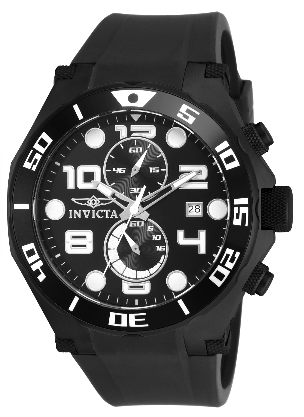 Invicta Men's 15397 Pro Diver Quartz Multifunction Black Dial Watch