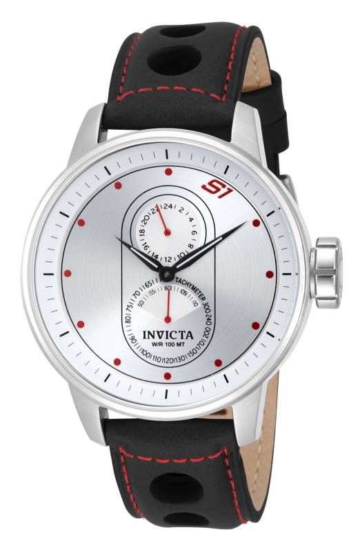 Invicta Men's 16019 S1 Rally Quartz Multifunction Silver Dial Watch