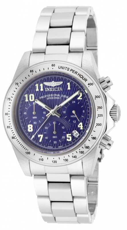 Invicta Men's 17024 Speedway Quartz Chronograph Blue Dial Watch