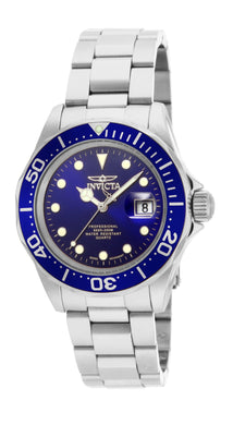 Invicta Men's 17056 Pro Diver Quartz 3 Hand Blue Dial Watch