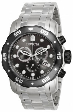 Invicta Men's 17083 Pro Diver Quartz Chronograph Charcoal Dial Watch