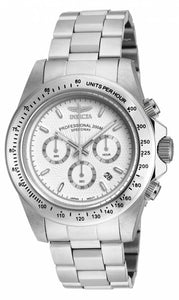 Invicta Men's 18389 Speedway Quartz Chronograph White Dial Watch