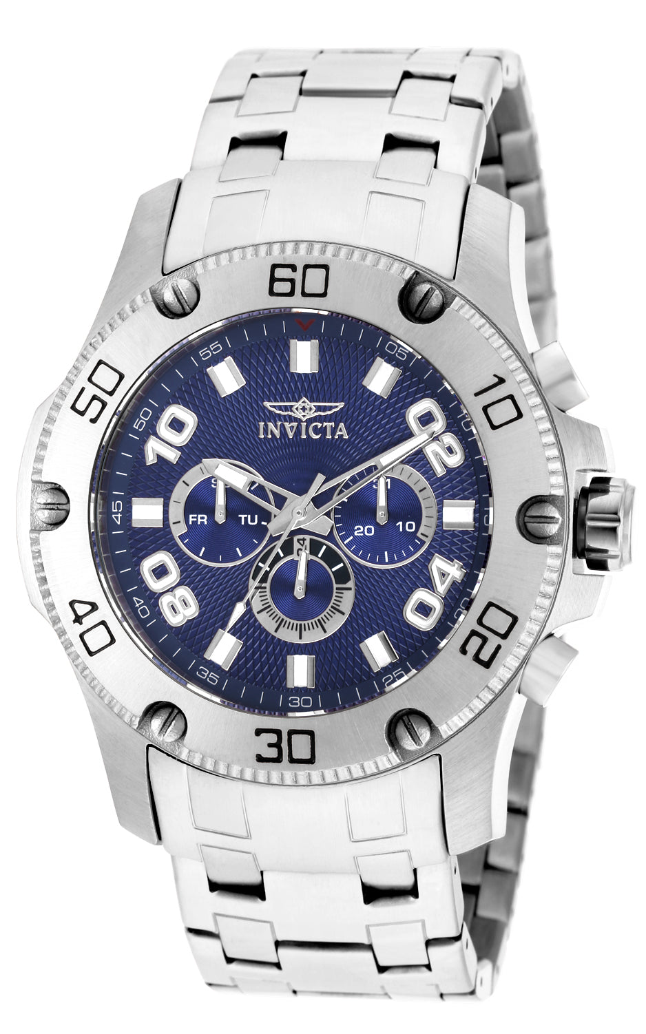 Invicta Men's 19226 Pro Diver Quartz Chronograph Blue Dial Watch