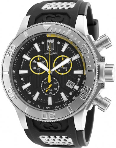 Invicta Men's 19576 Jason Taylor Quartz Chronograph Black Dial Watch