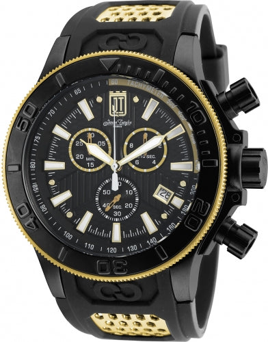 Invicta Men's 19577 Jason Taylor Quartz Chronograph Black Dial Watch