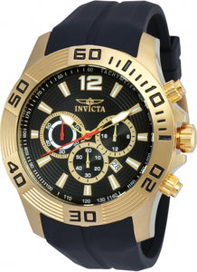 Invicta Men's 20300 Pro Diver Quartz Chronograph Black Dial Watch