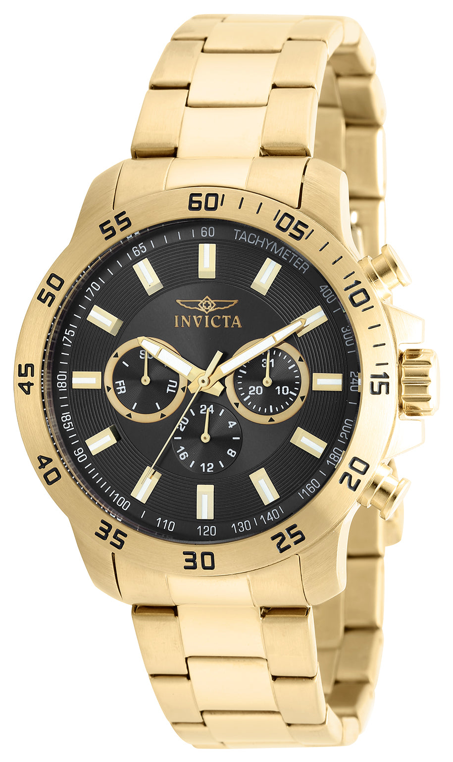 Invicta Men's 21506 Specialty Quartz Chronograph Black Dial Watch