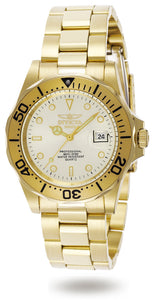 Invicta Men's 2155 Pro Diver Quartz 3 Hand Champagne Dial Watch