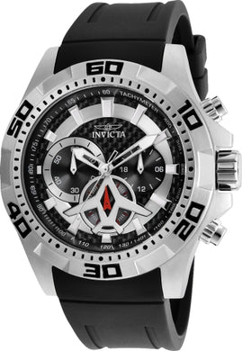 Invicta Men's 21735 Aviator Quartz Multifunction Black Dial Watch