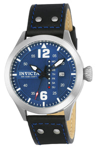 Invicta Men's 22183 I-Force Quartz 3 Hand Blue Dial Watch