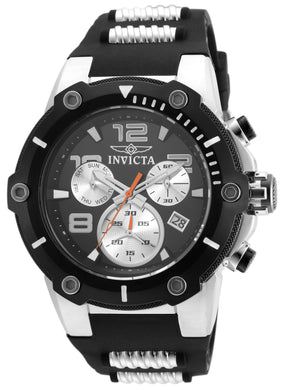 Invicta Men's 22235 Speedway Quartz Chronograph Black Dial Watch