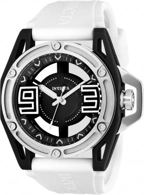 Invicta Men's 22299 Specialty Quartz 3 Hand Black Dial Watch