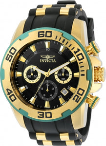 Invicta Men's 22347 Pro Diver Quartz Chronograph Black Dial Watch