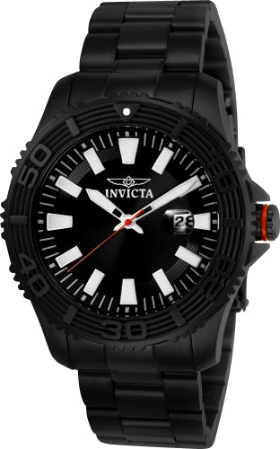 Invicta Men's 22411 Pro Diver Quartz Multifunction Black Dial Watch