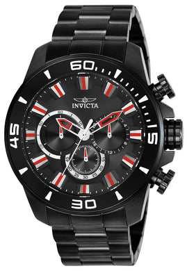 Invicta Men's 22593 Pro Diver Quartz Chronograph Black Dial Watch