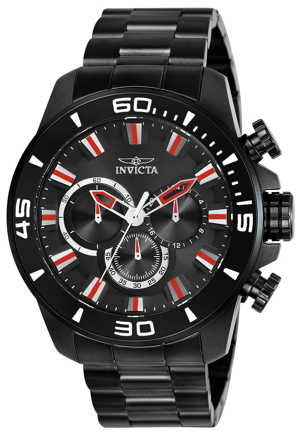 Invicta Men's 22593 Pro Diver Quartz Chronograph Black Dial Watch