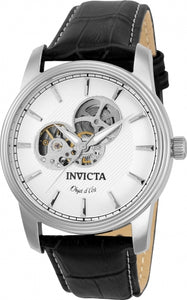 Invicta Men's 22616 Objet D Art Automatic 3 Hand Silver Dial Watch