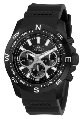 Invicta Men's 22683 I-Force Quartz Chronograph Black Dial Watch