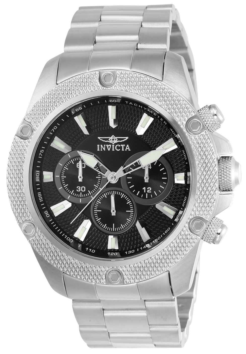 Invicta Men's 22716 Pro Diver Quartz Chronograph Black Dial Watch