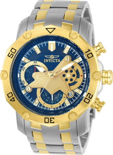 Invicta Men's 22762 Pro Diver Quartz Multifunction Blue Dial Watch