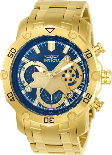 Invicta Men's 22765 Pro Diver Quartz Multifunction Blue Dial Watch