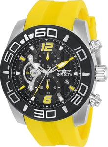 Invicta Men's 22808 Pro Diver Quartz Multifunction Black Dial Watch