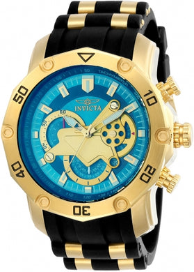 Invicta Men's 23426 Pro Diver Quartz Multifunction Blue Dial Watch