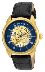 Invicta Men's 23536 Specialty Mechanical 3 Hand Blue Dial Watch