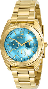 Invicta Women's 23753 Angel Quartz Chronograph Light Blue Dial Watch