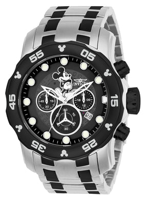 Invicta Men's 23767 Disney Quartz Chronograph Black Dial Watch