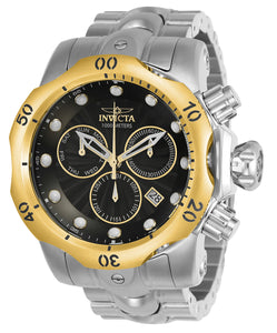 Invicta Men's 23889 Venom Quartz Chronograph Black Dial Watch