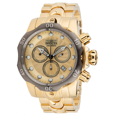 Invicta Men's 23894 Venom Quartz Chronograph Gold Dial Watch