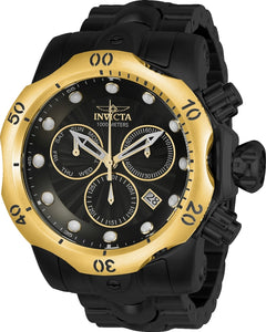 Invicta Men's 23895 Venom Quartz Chronograph Black Dial Watch